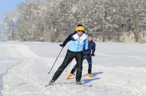 Langlaufen und Skifahren im Bayerischen Wald
