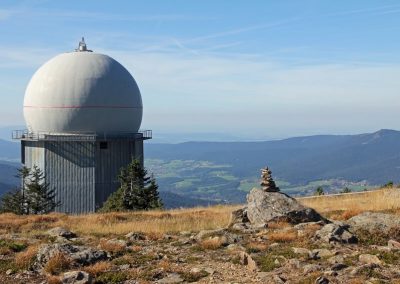 Radarstation auf dem großen Arber